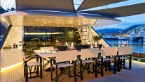 Sailing Yacht Infinity -  Al fresco dining